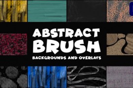 Abstract Brush Backgrounds And Overlays | Premiere Pro MOGRT 46868400