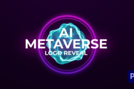 AI Metaverse Logo Reveal 44118665