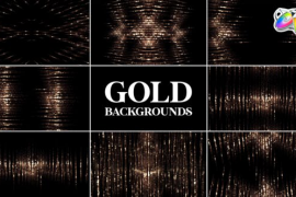 Gold Backgrounds for FCPX 51620666