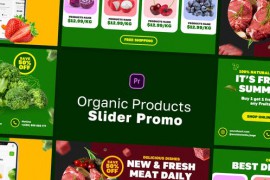 Organic Products Slider Promo MOGRT 45654707