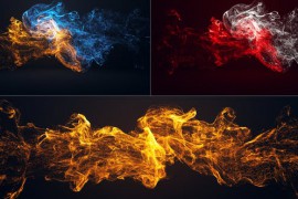 Colorful Particle Logo 23277058