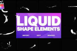 Liquid Shape Elements | FCPX 23520231