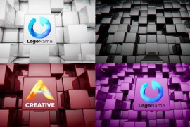World of cubes Logo Reveal Bundle 50503766