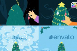 Christmas Tree Decoration Logo | FCPX 49397566