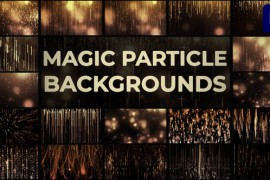 Magic Particle Backgrounds for Premiere Pro 48567511