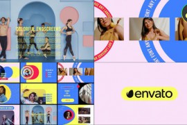 Colorful Endscreens for DaVinci Resolve 44143225