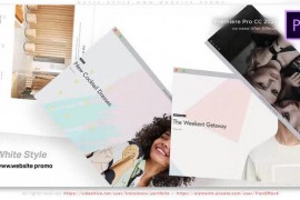 White Style WWW Website Promo 43597954