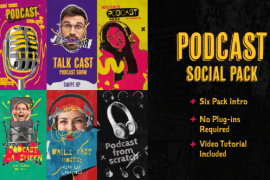 Podcast Intro Social Pack 43057854