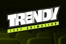 Trendy Text Animation 50678745