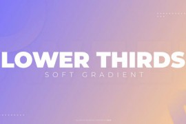 Lower Thirds: Soft Gradient 45103429