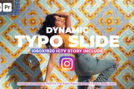 Dynamic Typo Slideshow for Premiere Pro 43990984