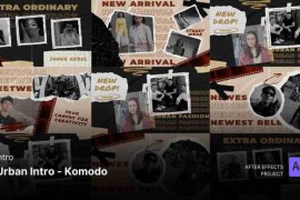 Intro/Opening - Urban Intro Komodo After Effects Project Files 56225932