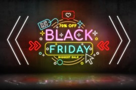 Neon Product Sale Promo 49390204