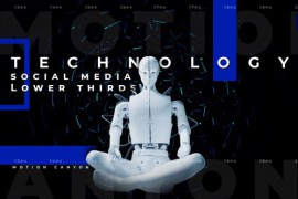 Technology Social Media Lower Thirds 44487601