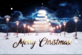 Merry Christmas Logo Reveal 25269473