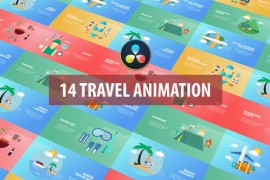 Travel Animation | DaVinci Resolve 32579981