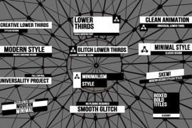 Glitch Lower Thirds | AE 44260446