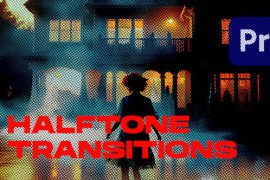 Halftone Dots Transitions | Premiere Pro 47596825