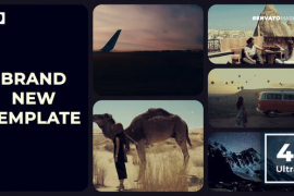 Split Screen Gallery Slideshow Opener 47962334