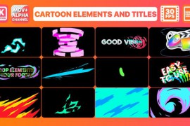 Cartoon Dynamic Shapes | FCPX 28287460