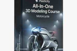 Plasticity – All-In-One Plasticity 3D Modeling Course – Motorcycle by Nikita Kapustin