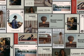 Boxed lower thirds. 44267913