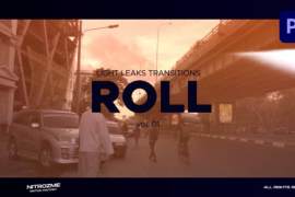Light Leaks Roll Transitions Vol. 01 for Premiere Pro 46211545