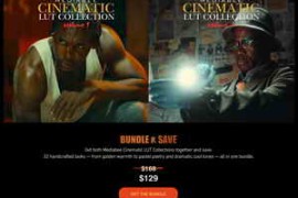 Mediabee Cinematic LUT Bundle – 32 LUTs [Vol 1+2]