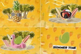 Collage Summer/Holidays Travel Logo 37867252