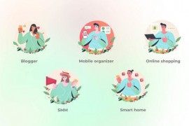 Mobile Organizer- Flat Concepts-Colorful 45021330