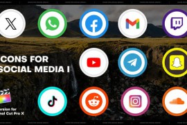 Icons for Social Media I | FCPX 51952227