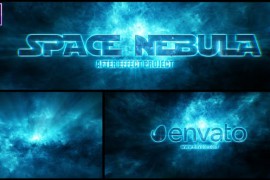 Nebula Space Logo Reveal 43541405