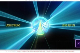 Laser Streaks Logo Reveal 52205623