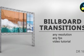 Billboard Transitions for DaVinci Resolve 32854706