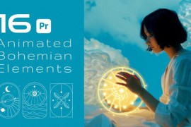 16 Animated Bohemian Elements For Premiere Pro 48158770