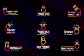 Podcast Titles After Effects 47406154