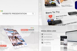 Clean Website Presentation for Premiere Pro 46760916