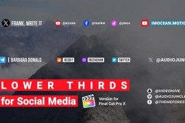 Lower Thirds for Social Media | Final Cut Pro 48606372