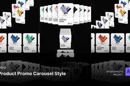 Free Download:Intro - Product Promo Carousel Style After Effects Project Files 59108284