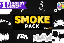 Smoke Elements and Transitions Pack | FCPX 23550110