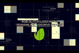 RGB Glitch Logo Intro 33311029