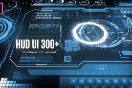 HUD UI Pack 300+ for Premiere Pro 25601956