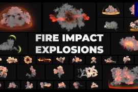Fire Impact Explosions for Premiere Pro 43428220