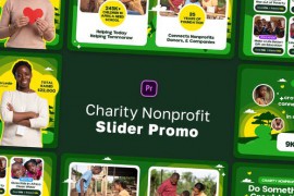 Charity Nonprofit Slider Promo MOGRT 46929462