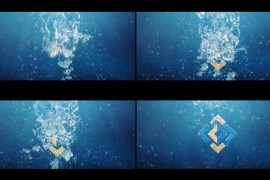 Underwater Ocean Sea Summer Intro | Water Splash Travel Logo 2 46559701