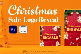 Christmas Sale Logo Reveal For Premiere Pro 49670108