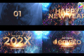 Happy New Year Countdown for FCPX 49761215