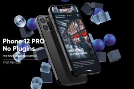 Phone 12 Pro App Presentation Mockup 30246197