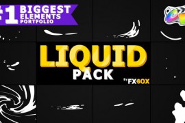 Dynamic Liquid Elements | FCPX 26311455