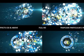 Glowing Particle Logo Reveal 9 12725483